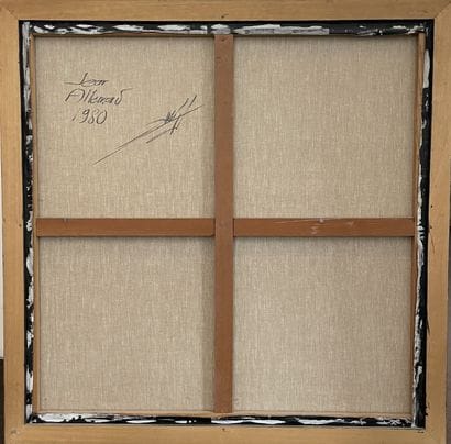 Jean ALLEMAND (1948)
Untitled, 1980.
Oil...