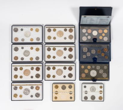 MONNAIE DE PARIS
Lot of 12 