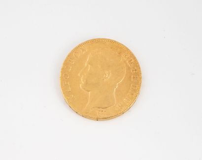 FRANCE
Napoleon I 40 franc gold coin, 1806.
Weight...