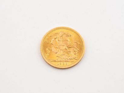 ANGLETERRE
Gold sovereign, Elizabeth II,...