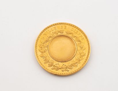 FRANCE
Yellow gold medal (916 / min. 750)...
