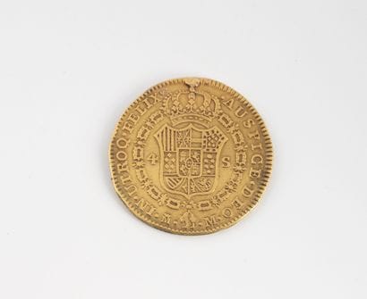 ESPAGNE, Charles III (1759-1788)
4 escudos...
