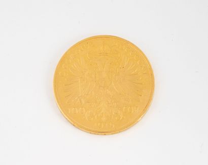 AUTRICHE
Coin of 100 Crowns in 1915 gold.
Weight:...