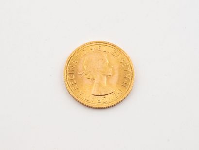 ANGLETERRE
Gold sovereign, Elizabeth II,...