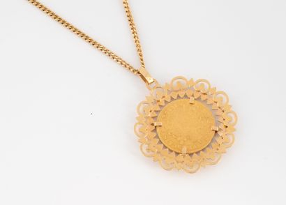 Yellow gold (750) 