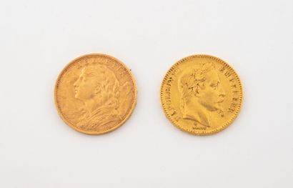 FRANCE ou SUISSE
Two pieces including:
-...