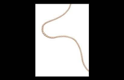 Collier ligne en or jaune (585) formé d'une...