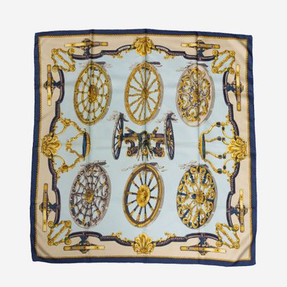 HERMES, Paris
Silk twill square, 