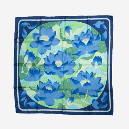 HERMES, Paris
Hermès square in silk twill,...