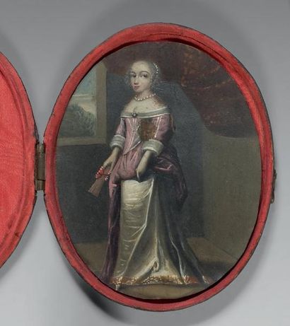 Ecole anglaise du XVIIème siècle
Portrait...