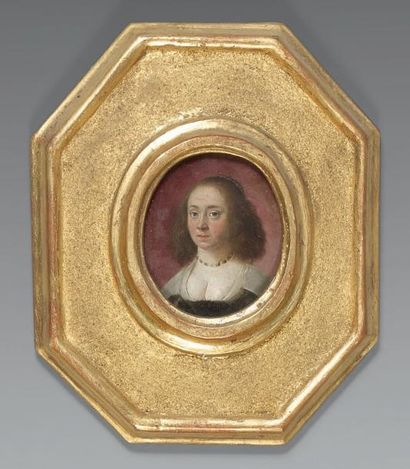 École du milieu du XVIIème siècle
Portrait...