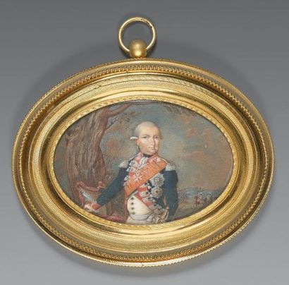 Ecole ALLEMANDE de la fin du XVIIIème siècle
Portrait...