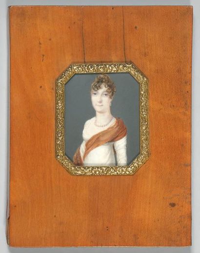 Maxime GAUCI (1777-1854)
Portrait de femme...