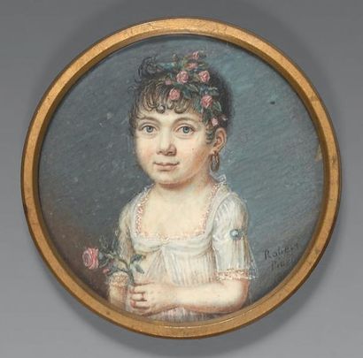 Ecole FRANCAISE du début du XIXème siècle
Portrait...