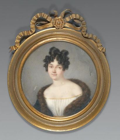 André-Léon Larue MANSION (1785-c. 1840)
Portrait...