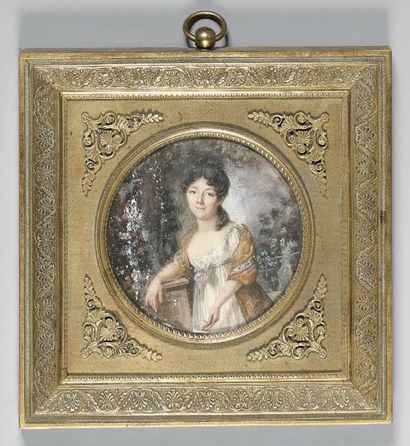 Attribuée à Lié-Louis PERIN-SALBREUX (1753-1817)
Portrait...