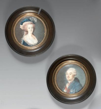 ECOLE FRANÇAISE DU DÉBUT DU XXÈME SIÈCLE
Portraits...