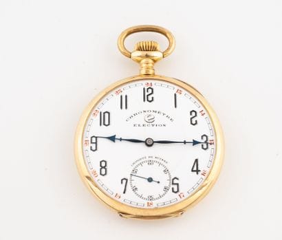 ELECTION
Pocket watch in yellow gold (750)....