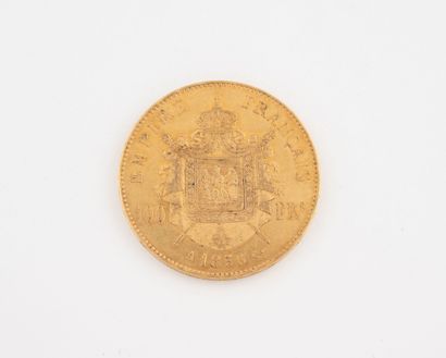FRANCE
One 100 franc gold coin, 1856.
Weight:...