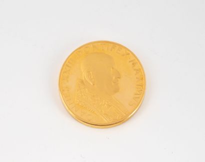 Médaille Jean XXIII en or jaune (750).
Poids...