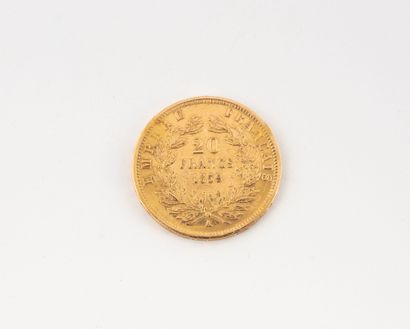 FRANCE,
Pièce 20 francs or, Napoléon III.
1859.
Poids...