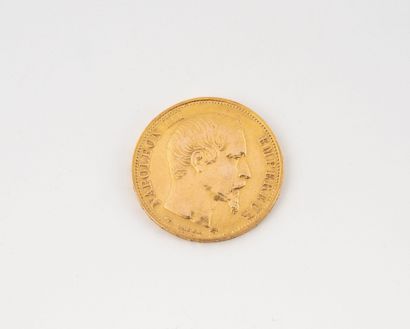 FRANCE,
Pièce 20 francs or, Napoléon III.
1859.
Poids...