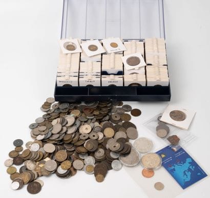 TOUS PAYS
Lot de monnaies, jetons et quelques...