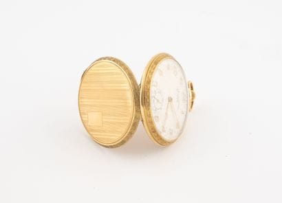 CYD
Yellow gold (750) pocket watch, satin-finish...