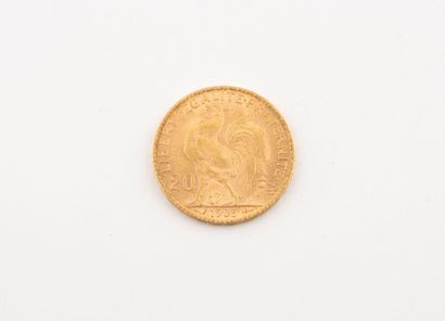 FRANCE
1 French Republic 20-franc gold coin,...