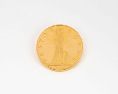 Médaille Jean XXIII en or jaune (750).
Poids...