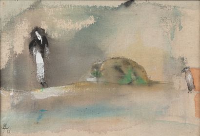 John KINGERLEE (1936)
Sans titre, 1983.
Huile...