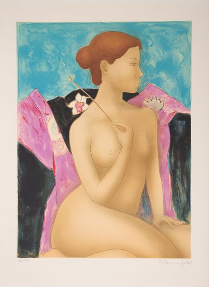 Alain BONNEFOIT (1937)
Femme à l'orchidée,...