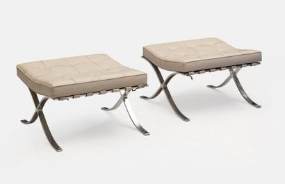 Ludwig MIES VAN DER ROHE (1886-1969)
Paire...