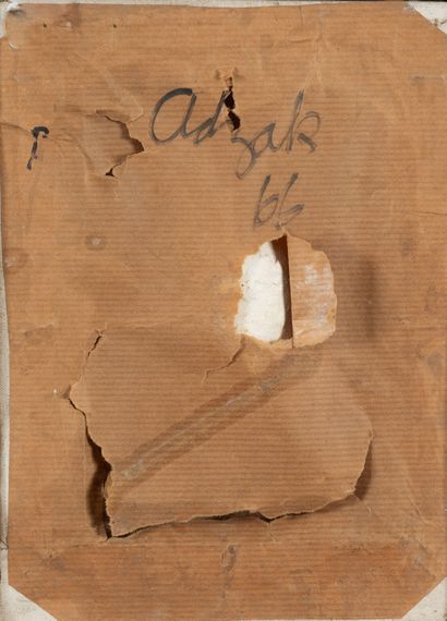 Roy ADZAK (1927-1987)
Sans titre, 1966.
Technique...