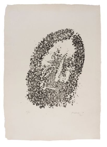 Akbar PADAMSEE (1928-2020)
Visage, 1995.
Lithographie...