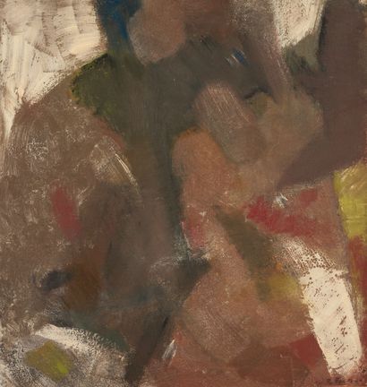 Robert FONTENE (1892-1980) 
Sans titre, 1958.
Huile...