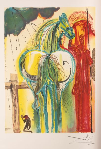 DALI, Salvador
Les Chevaux de Dali. 
Textes...