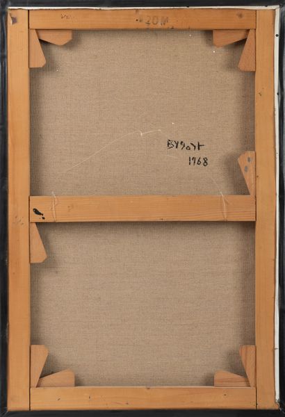 Bernard BYGODT (1939-2004)
Sans titre, 1968.
Huile...