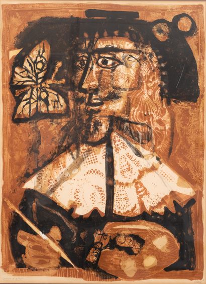 Antoni CLAVÉ (1913 - 2005)
Le peintre flamand,...