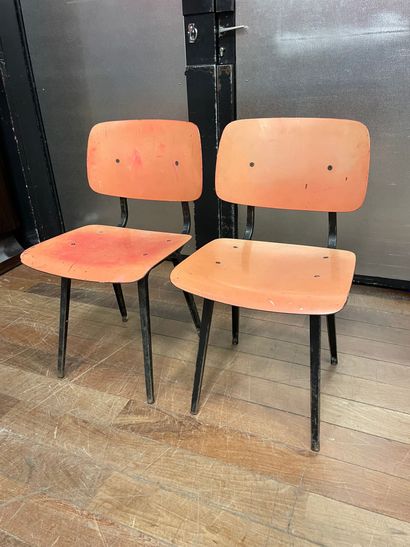 Friso KRAMER (1922-2019)
Paire de chaises...