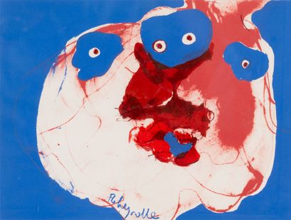 Paul REBEYROLLE (1926-2005)
Sans titre.
Carte...