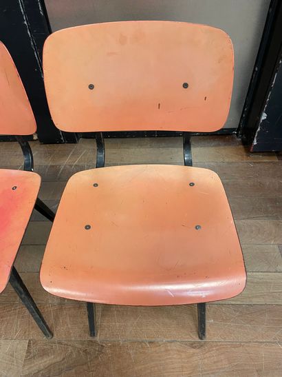 Friso KRAMER (1922-2019)
Paire de chaises...