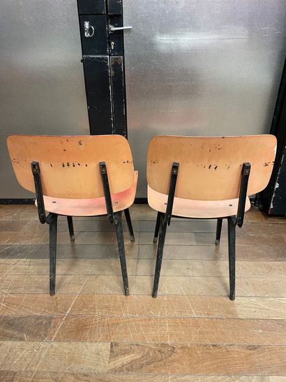 Friso KRAMER (1922-2019)
Paire de chaises...