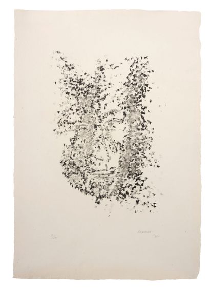Akbar PADAMSEE (1928-2020)
Visage, 1995.
Lithographie...