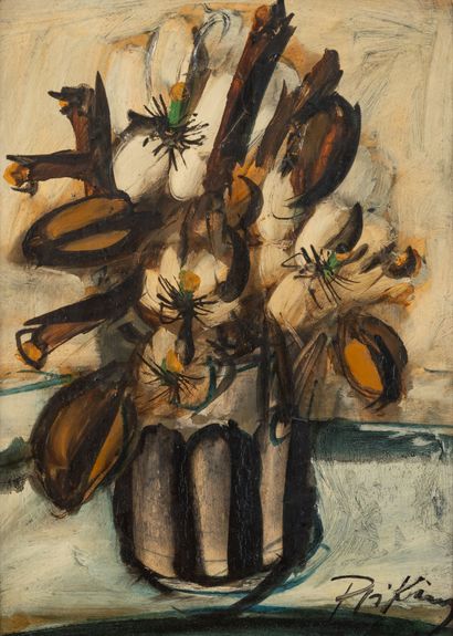Franz PRIKING (1929-1979) 
Nature morte au...