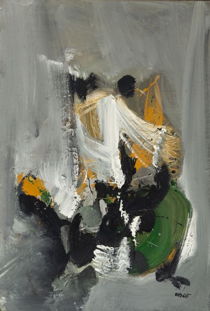 Bernard BYGODT (1939-2004)
Sans titre, 1968.
Huile...