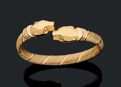 CARTIER Paris
Bracelet jonc Panthère en filins...