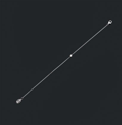 CARTIER Paris
Fin bracelet en or gris (750)...