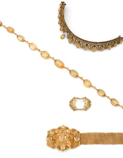 FRANCE, premier tiers du XIXème siècle
Parure...