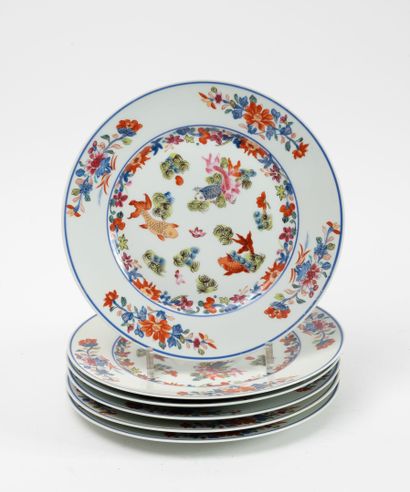 RAYNAUD & Compagnie
Suite de six assiette...